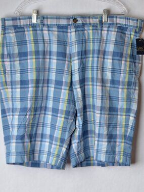 NWT Brooks Brothers 346 Shorts Mens 42 Plaid India Madras